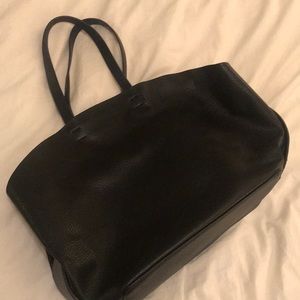 Zara Large Black Tote